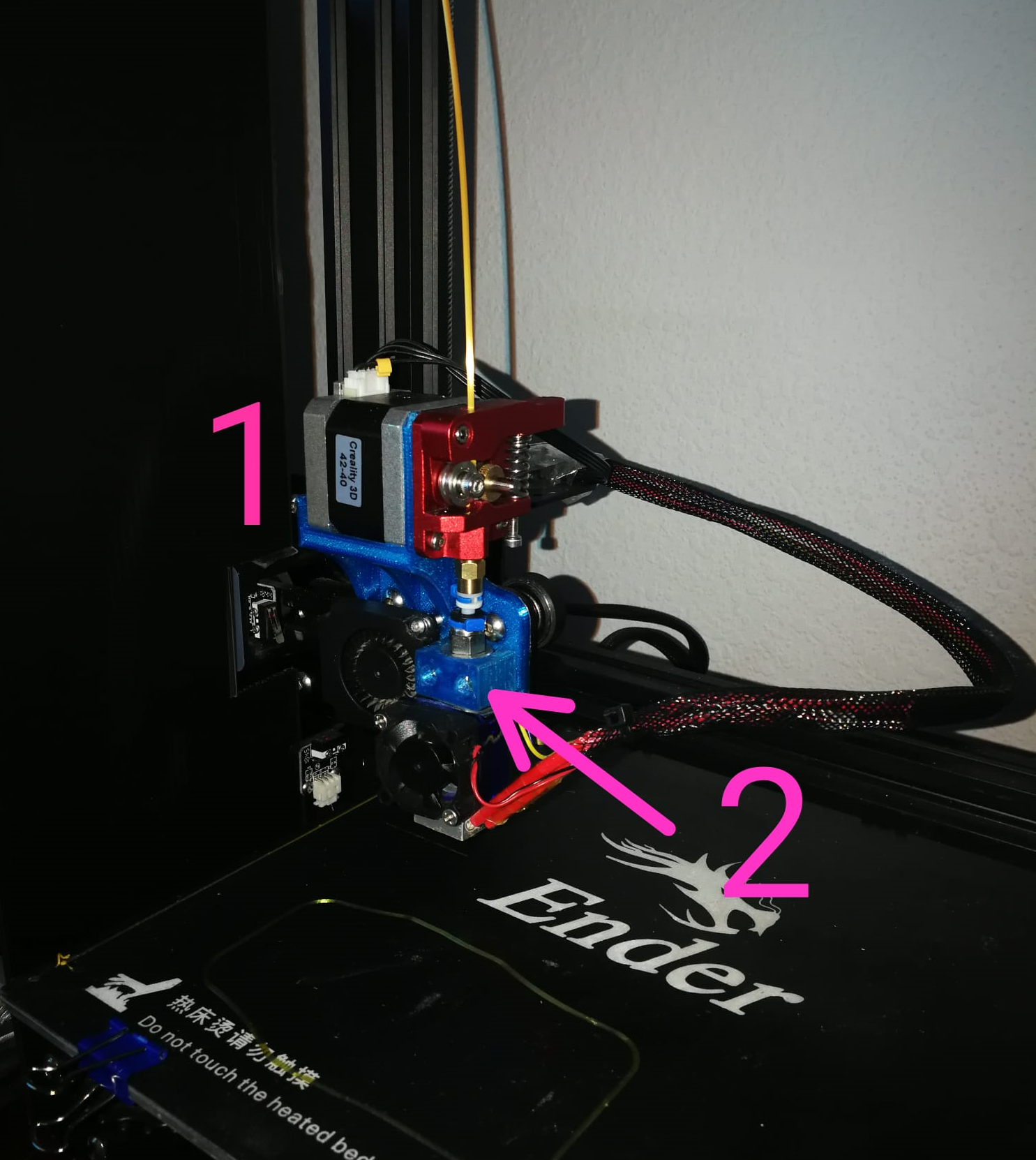 STL file Ender 3 Direct Extrusion Upgrade Kit 📱・3D printing model to
